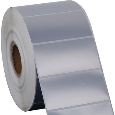 Show details for 40x80 Silver Mat Demirbaş Etiketi 500 Sarım  Picture of 40x80 Silver Mat Demirbaş Etiketi 500 Sarım